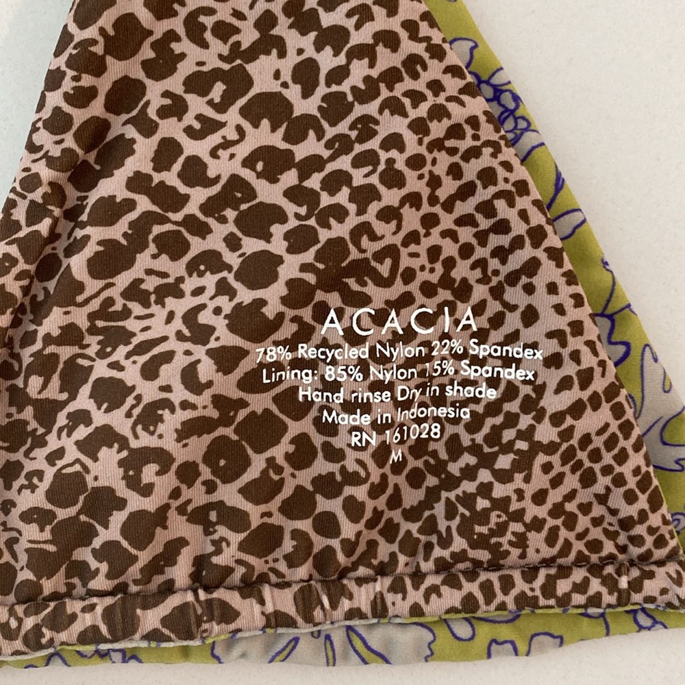 Acacia Swimwear Cannons Top Brio size Medium - Picture 5 of 7
